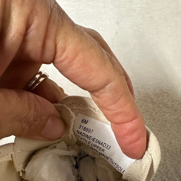 Esprit Nadine Cream Espadrille Slip-Ons - Picture 5 of 9